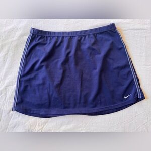 Vintage Nike Blue Athletic Tennis Skirt Size S